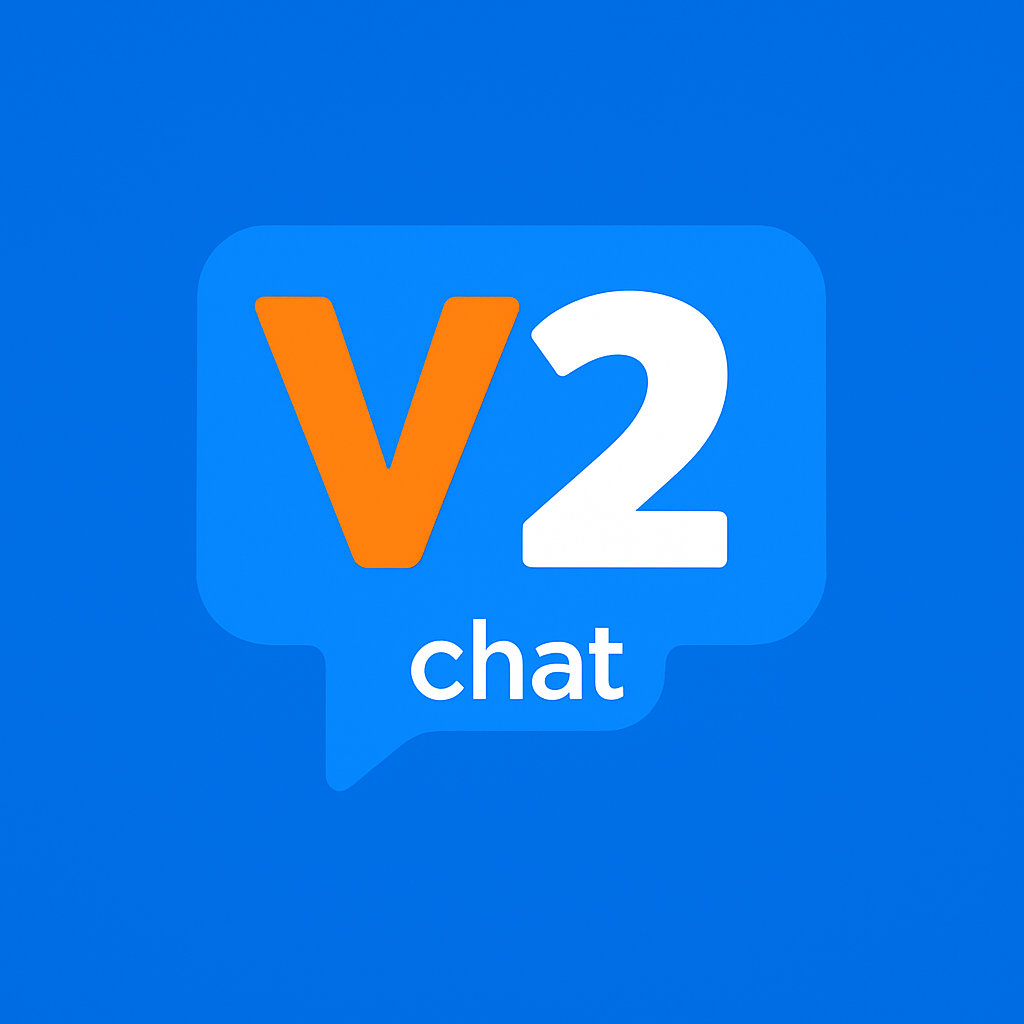 v2Chat Logo